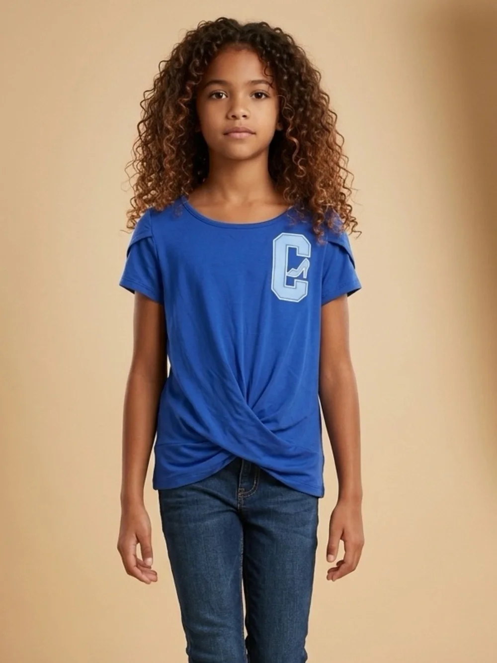 NWT Disney Calvin Klein Youth Girls Graphic Short Sleeve Tee Shirts - Size M/10